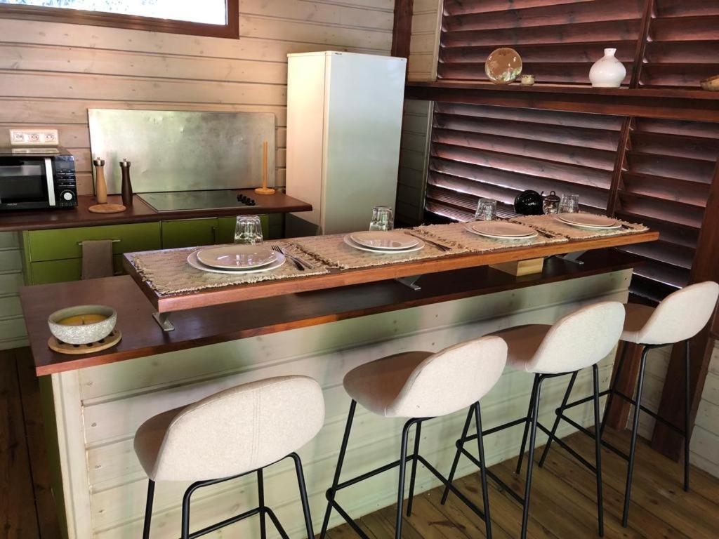 Eden Chalet, Spa Privatif レザビーム エクステリア 写真